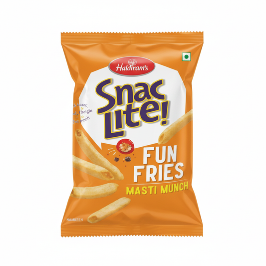 Snac Lite Fun Fries (masti Munch) | 80grmx48pcs