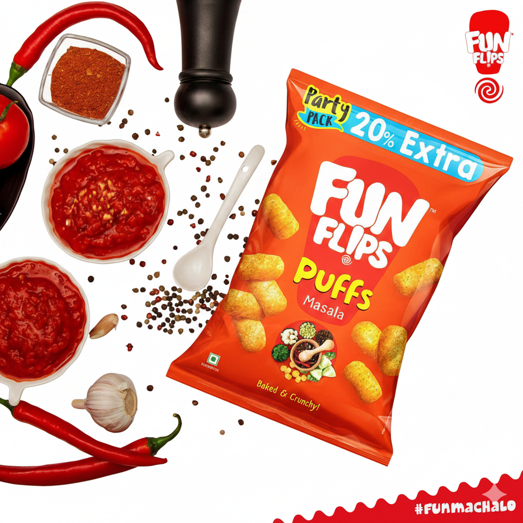 Fun Flips Masla | 65gm X 48pcs