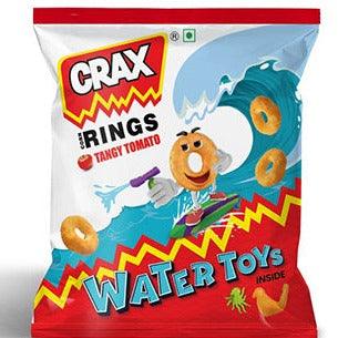 Crax Rings Tangy Tomato | 52gm X 72pcs