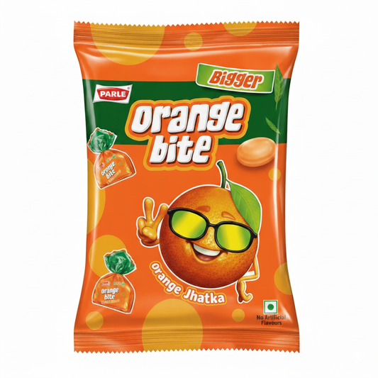 parle Orange bite| 12 packets