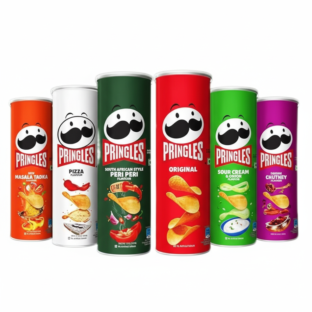 pringle all flavour | 148gmx16pcs